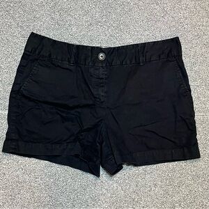 Ann Taylor Loft Shorts Womens Size 8 Black Summer 3” Inseam Pockets